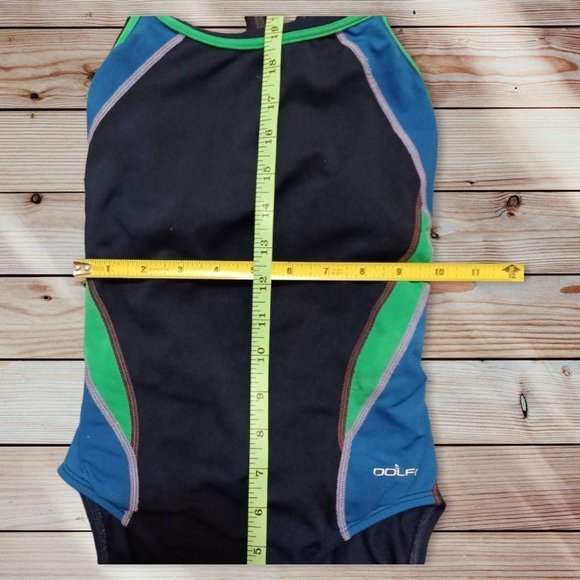 Womens RELIANCE Navy/Blue/Green Colorblock DBX Back - Picture 5 of 6